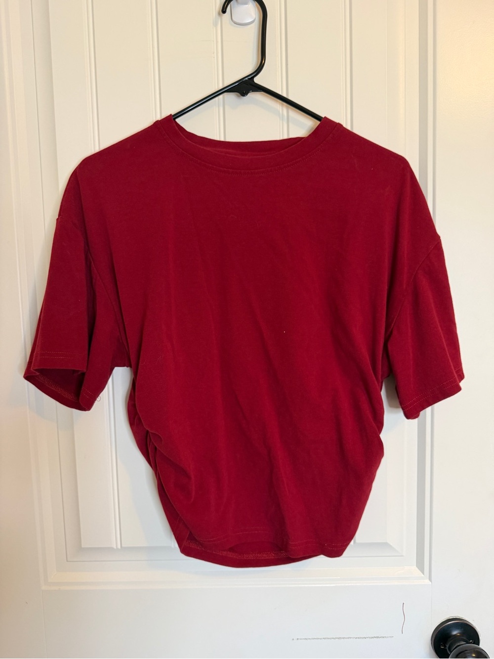 Boutique Classic Women's Crewneck Tee in Red